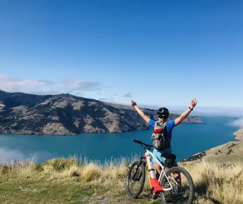 Akaroa cycling adventure New Zealand